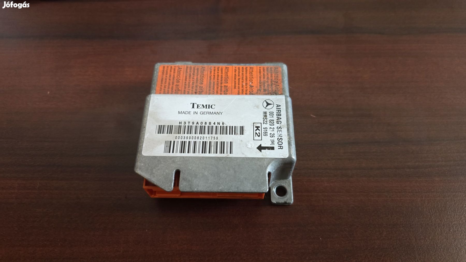 Mercedes W202W210 biztonsági öv kitörés érzékelő A0018202126