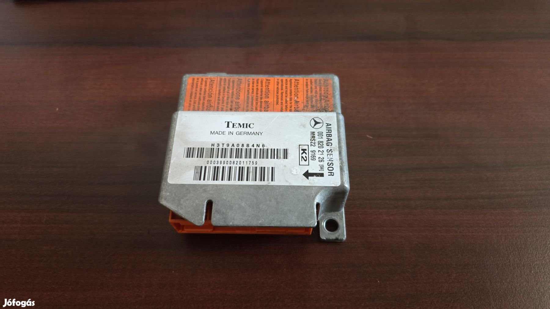 Mercedes W202/W210 biztonsági öv kitörés érzékelő A0018202126 eladó