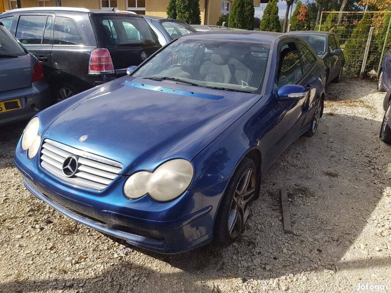 Mercedes W203 - C-class 180 benzin coupé bontott mindene eladó