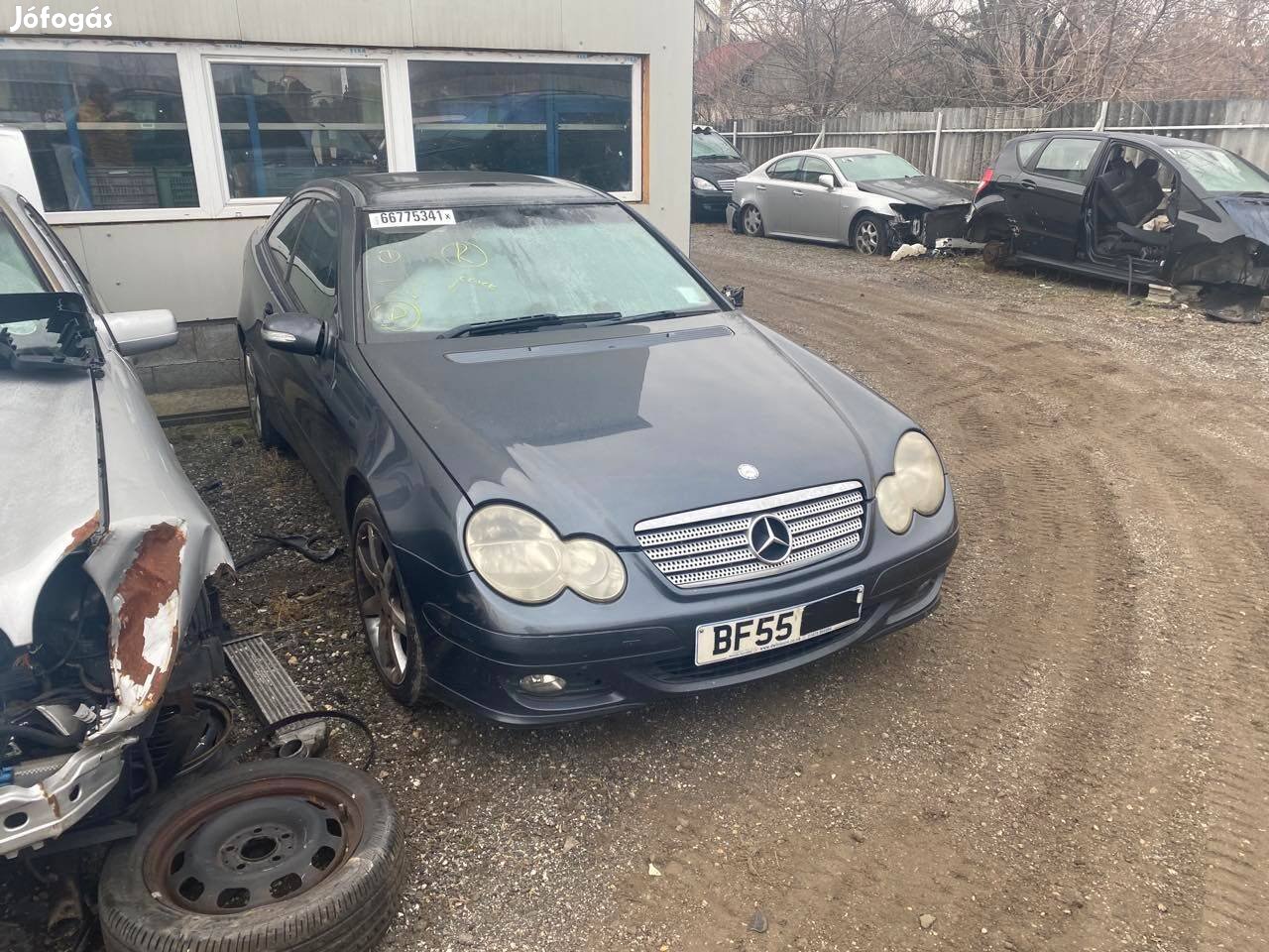 Mercedes W203 - C-class 220 cdi coupé bontott mindene eladó