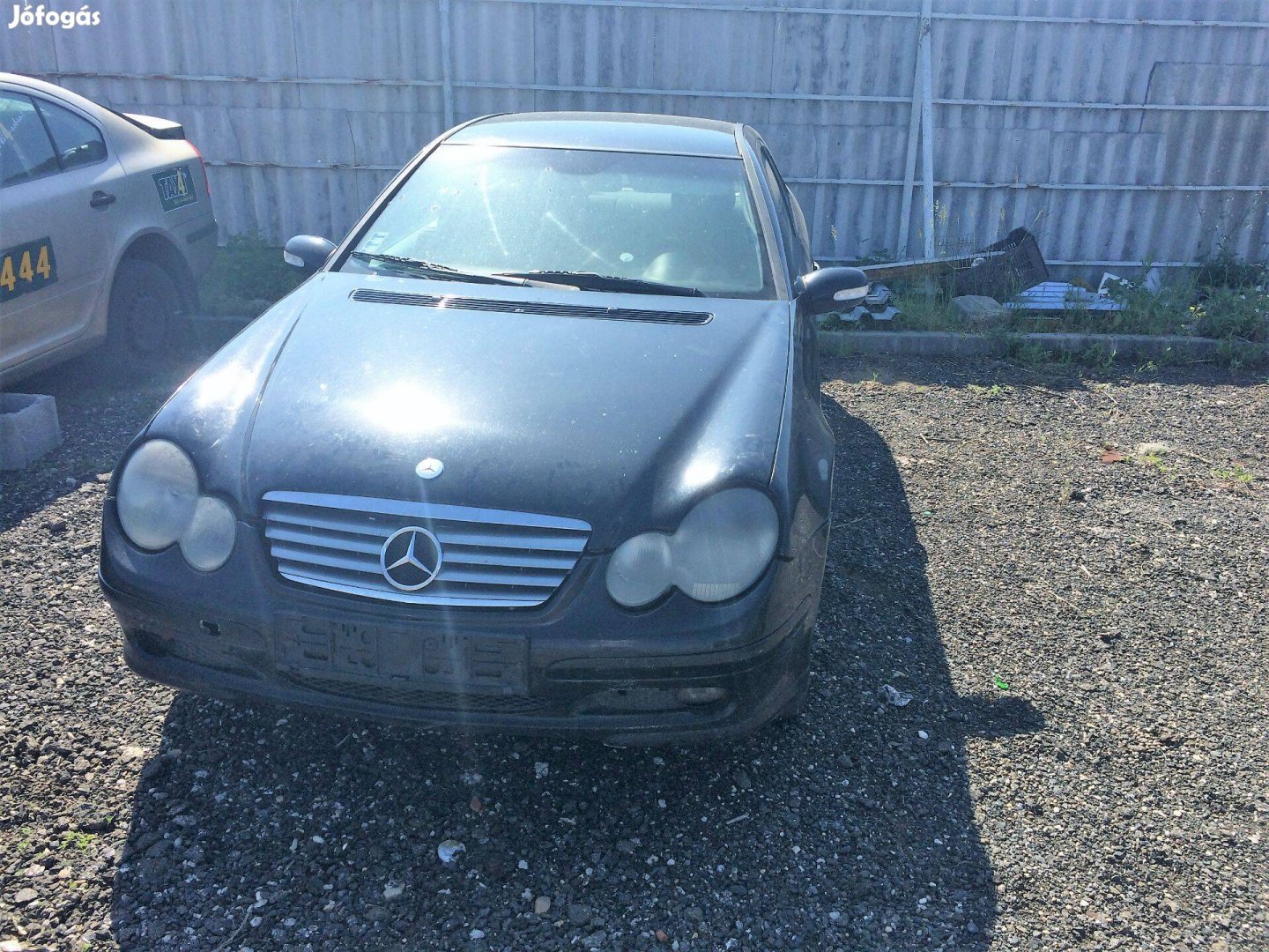 Mercedes W203 - C-class 220 cdi coupé fekete 2002 bontott mindene elad