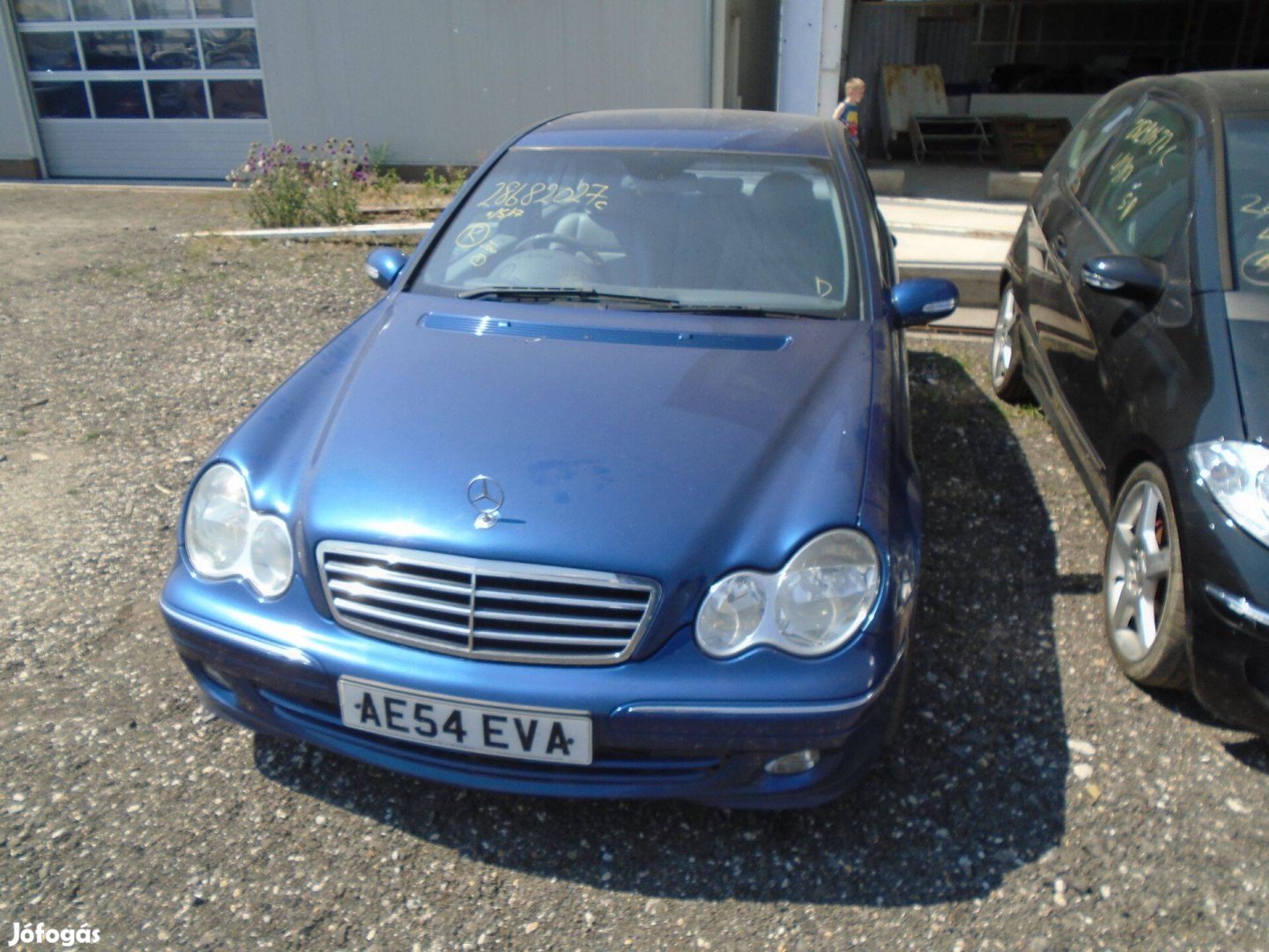 Mercedes W203 - C-class 220 cdi királykék bontott minden alkatrésze el