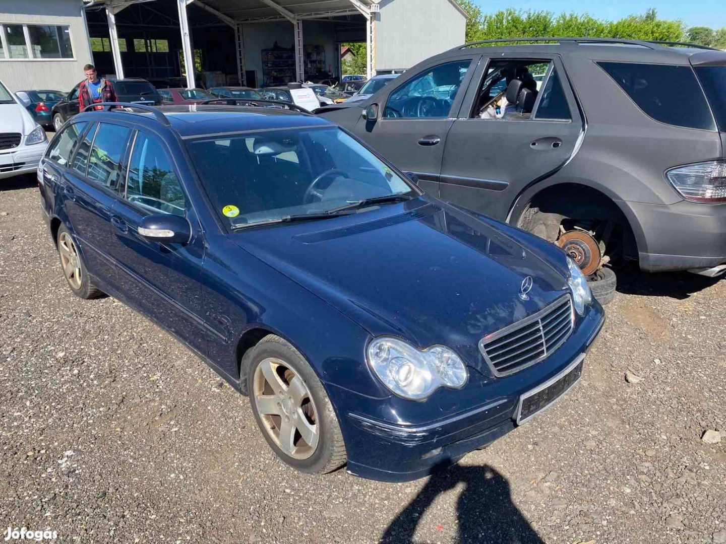 Mercedes W203 - C-class 220 cdi kombi avantgárd 2003 mindene eladó