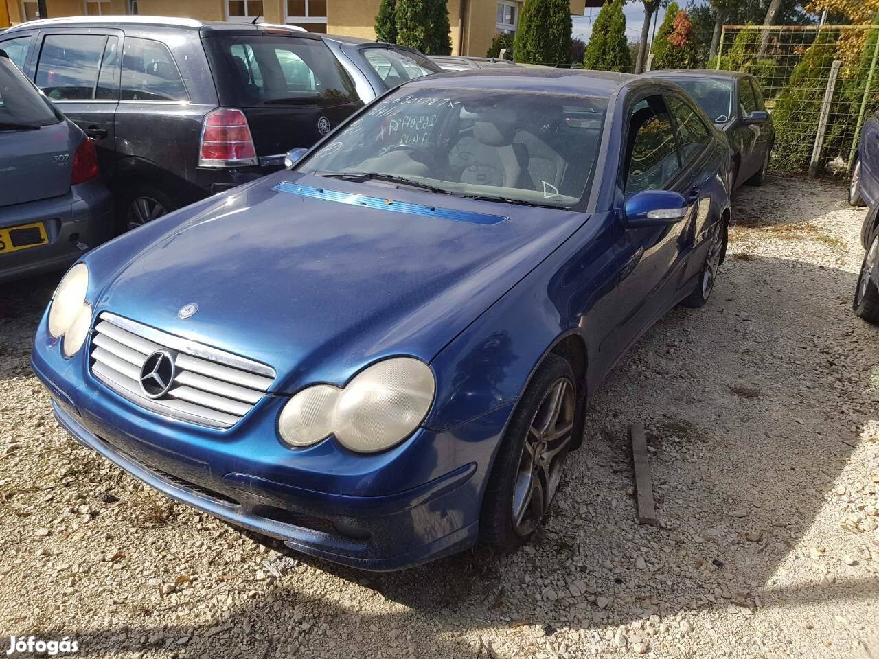 Mercedes W203 - C-class coupé 180 benzin bontott mindene eladó