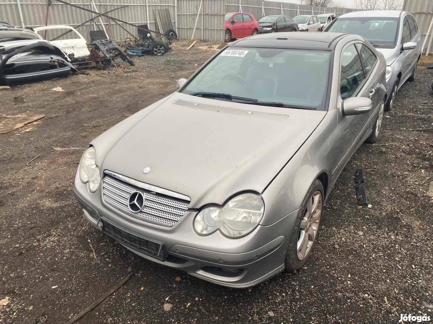 Mercedes W203 - C-class coupé 200 cdi 2007 bontott mindene eladó