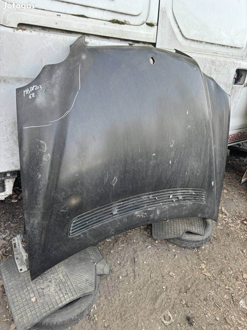 Mercedes W203 motorháztető géptető