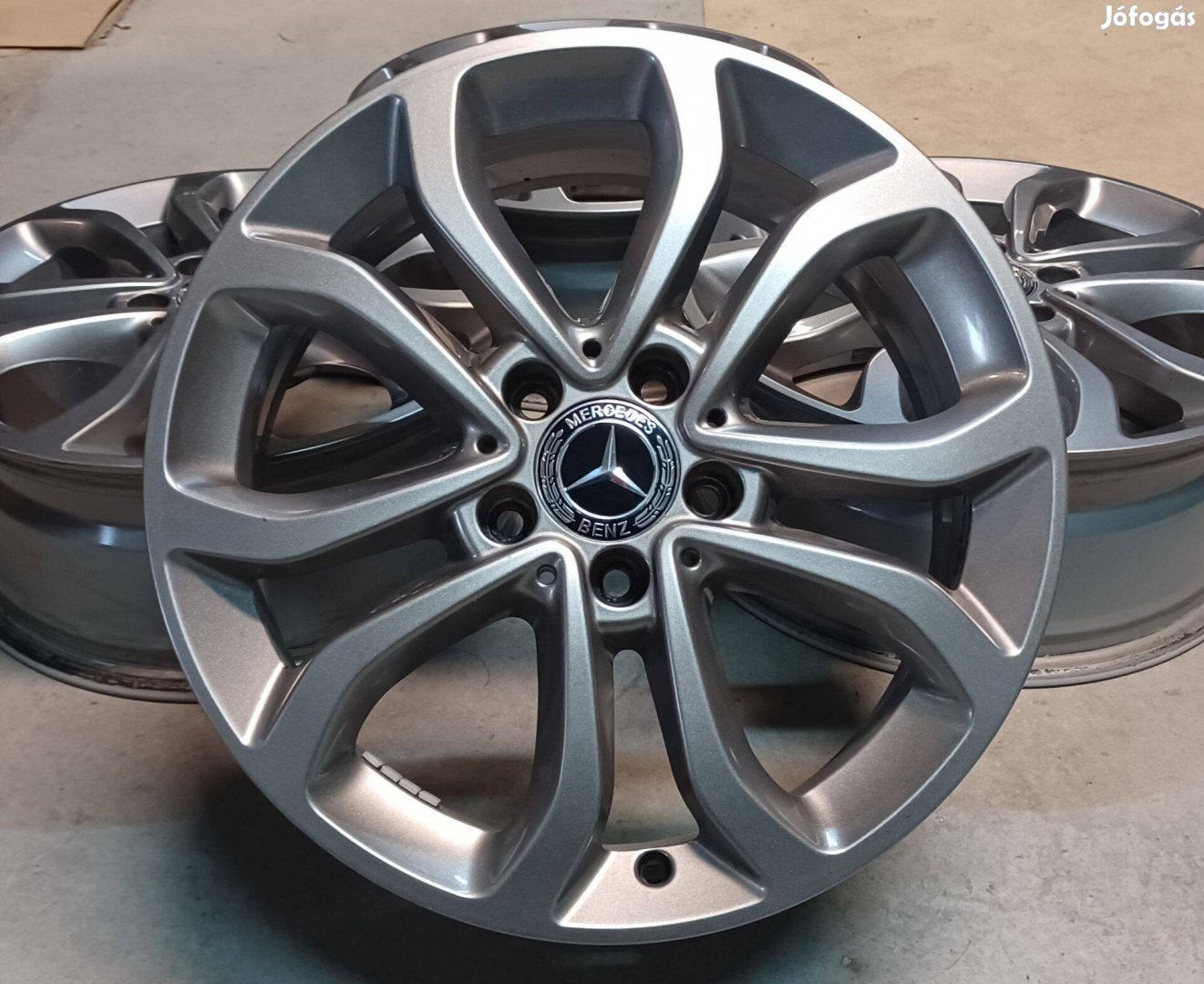 Mercedes W205 C klasse alufelnik 5x112 7x17 ET48,5 4db