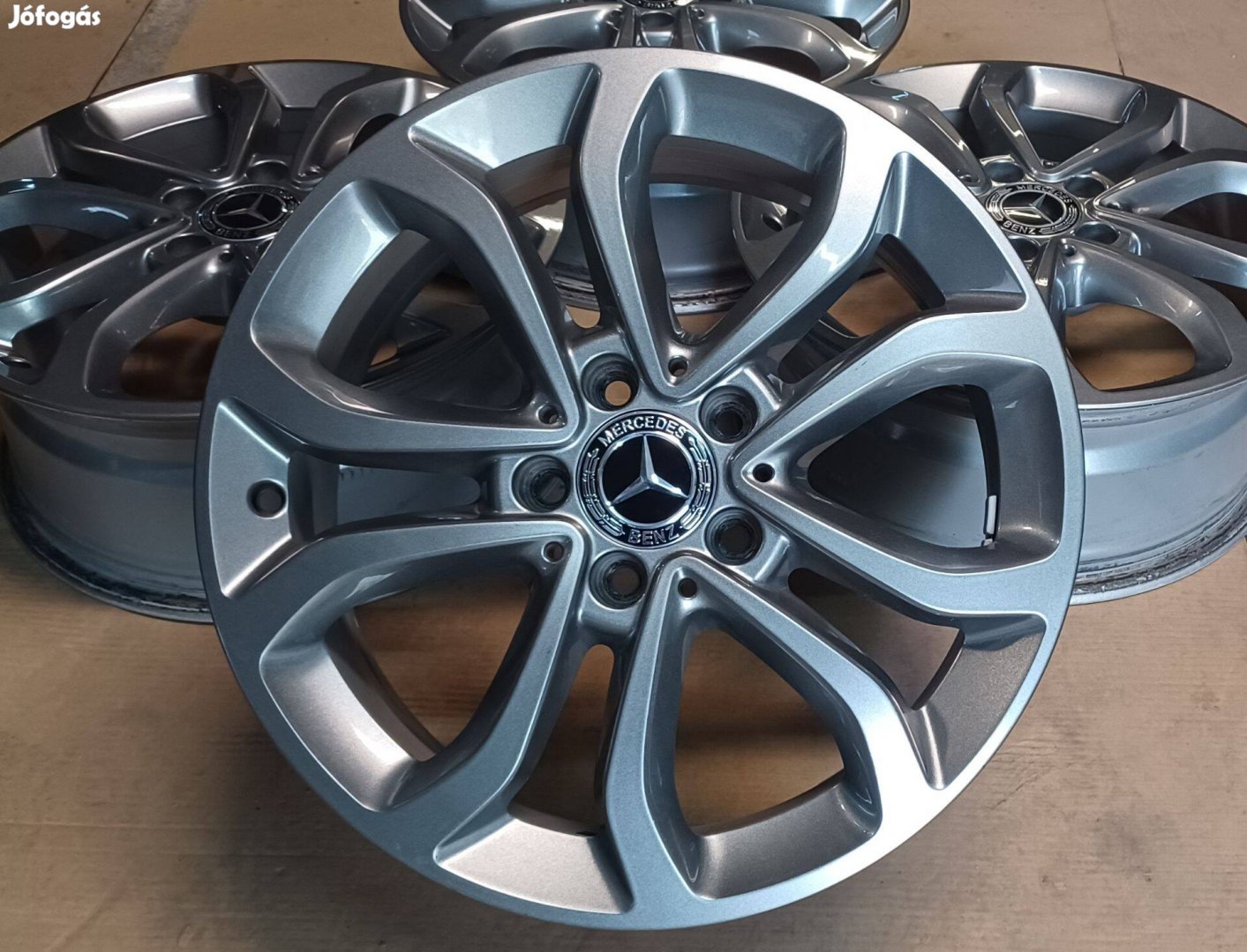 Mercedes W205 C klasse alufelnik 5x112 7x17" ET48,5 4db