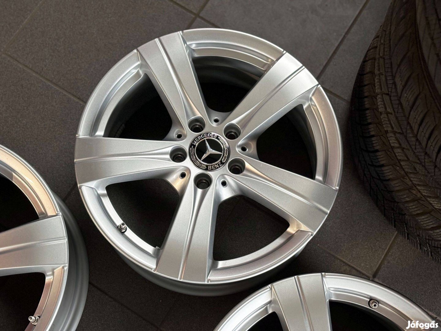 Mercedes W206 17" 5x112 gyári alufelni 17 coll W205 A C CLA