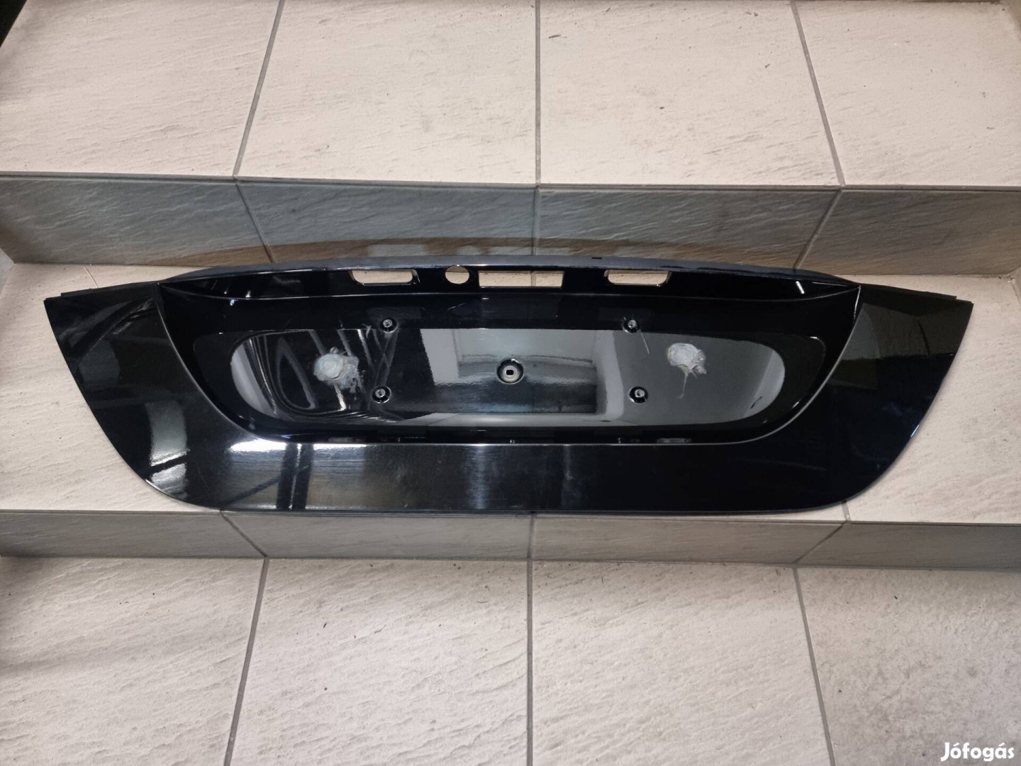 Mercedes W209 CLK hátsó rendszámtábla tartó betét