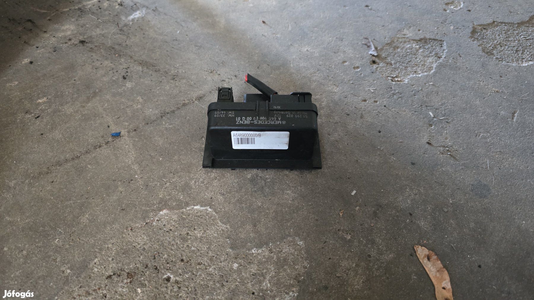 Mercedes W210-211 Sprinter izzítórelé A6489000000 eladó
