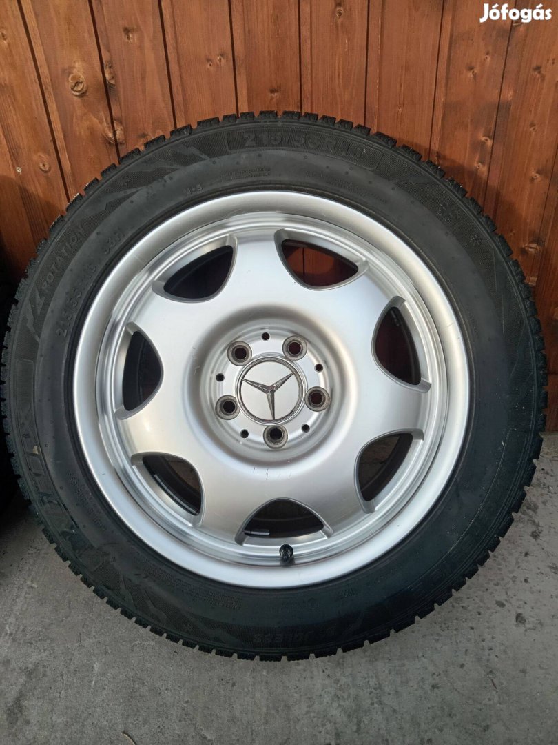 Mercedes W210 alufelni,könnyűfémfelni téligumival 16