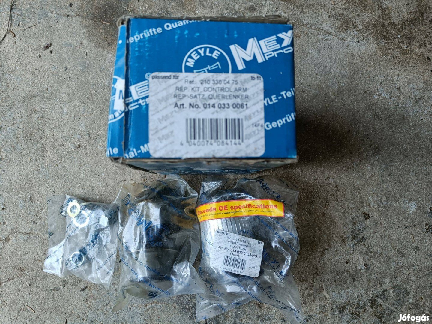 Mercedes W210 első-alsó lengőkar javítókészlet