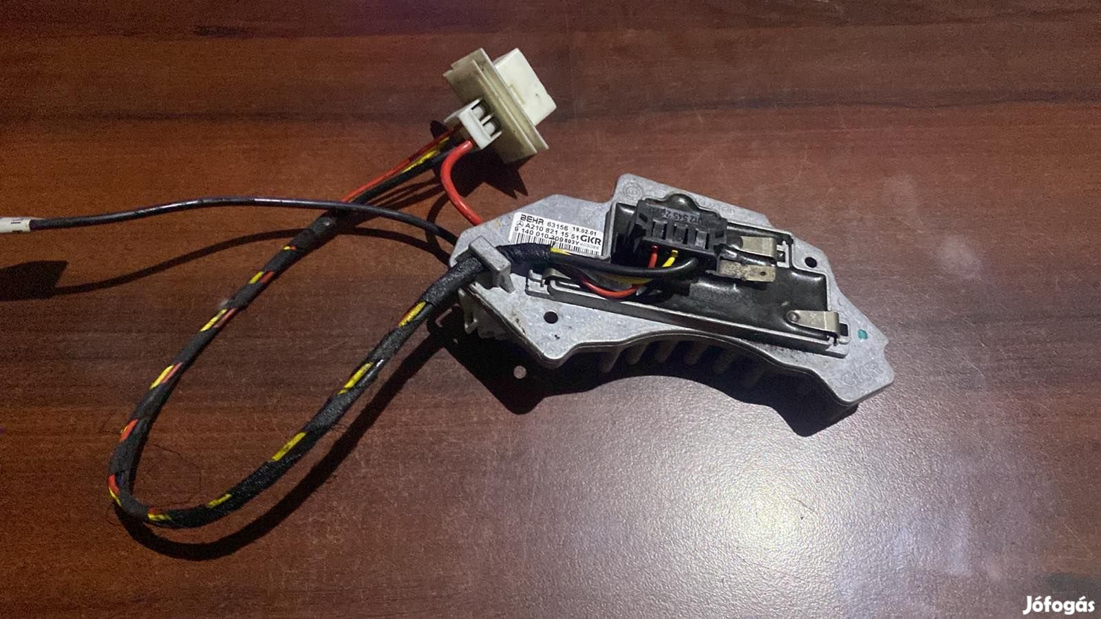 Mercedes W210 fűtőventilátor szabályzó A2108211551 eladó