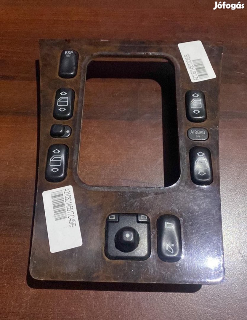 Mercedes W210 kapcsoló, szép A2108214551 7C45 eladó