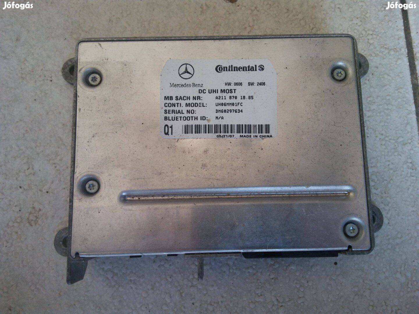 Mercedes W211 A2118701885 számú Bluetooth Elektronika