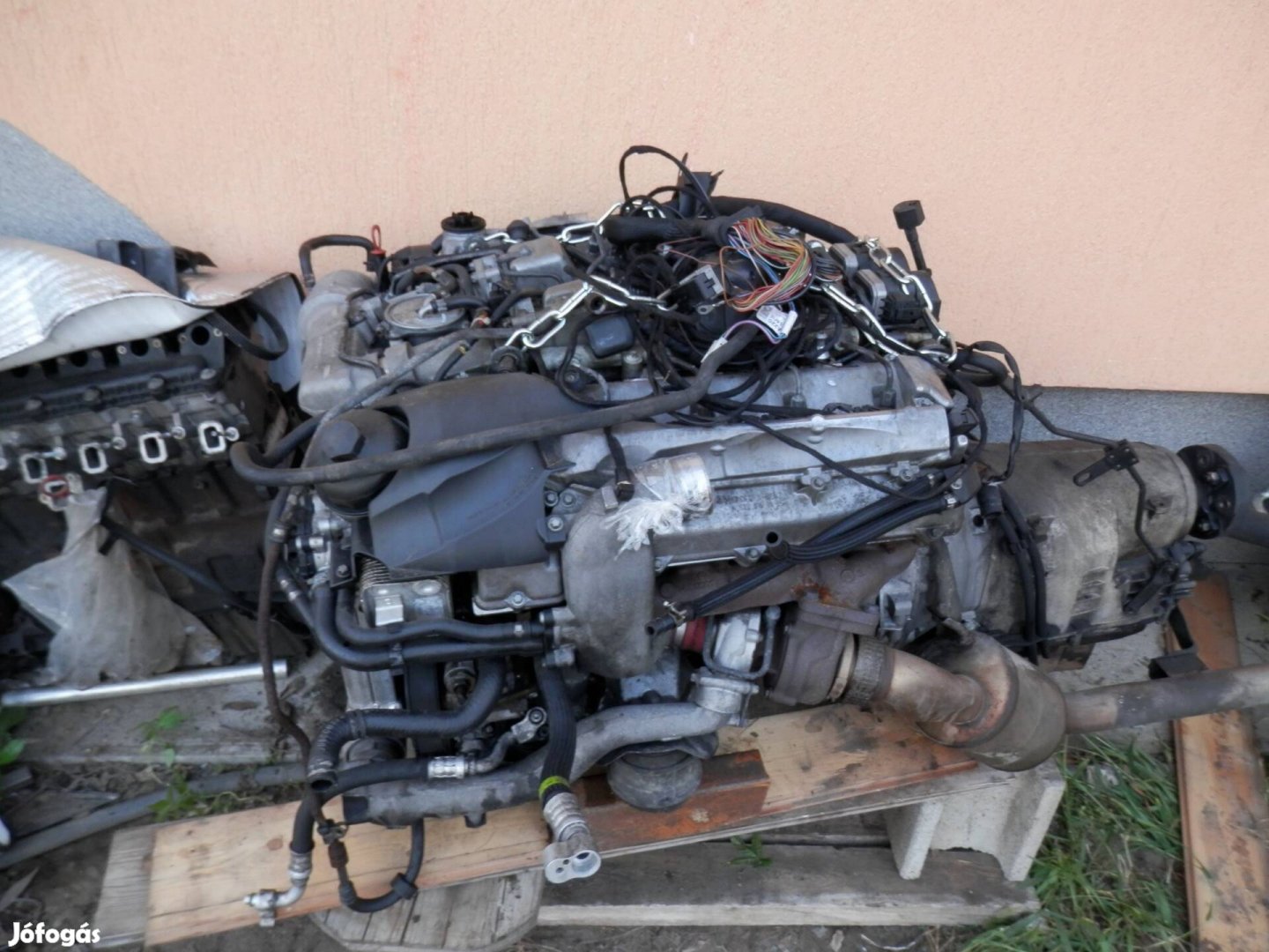 Mercedes W211, W220, W163 V8 CDI OM628 komplett motor 