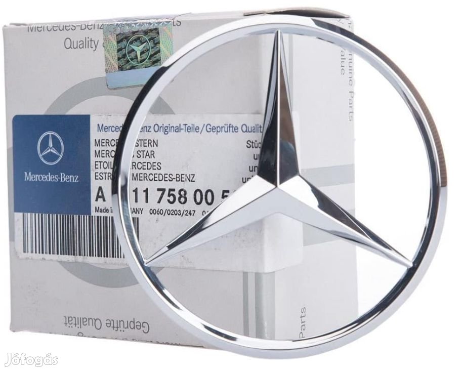 Mercedes W211 hátsó embléma A2117580058 eladó