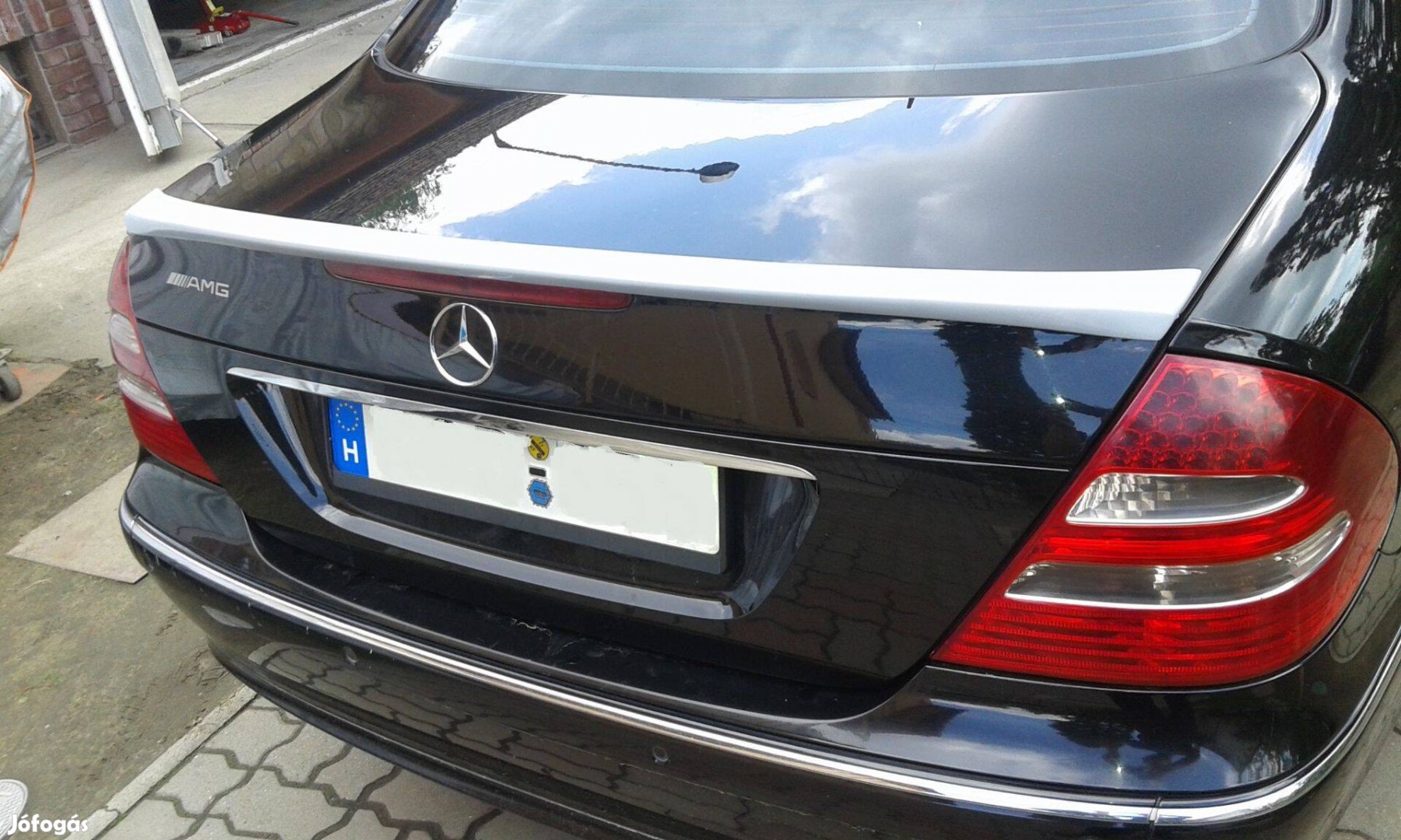 Mercedes W211 sedan hátsó spoiler