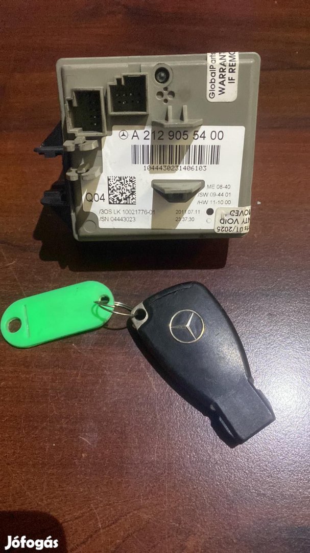Mercedes W212 gyújtáskapcsoló A2129055400 eladó