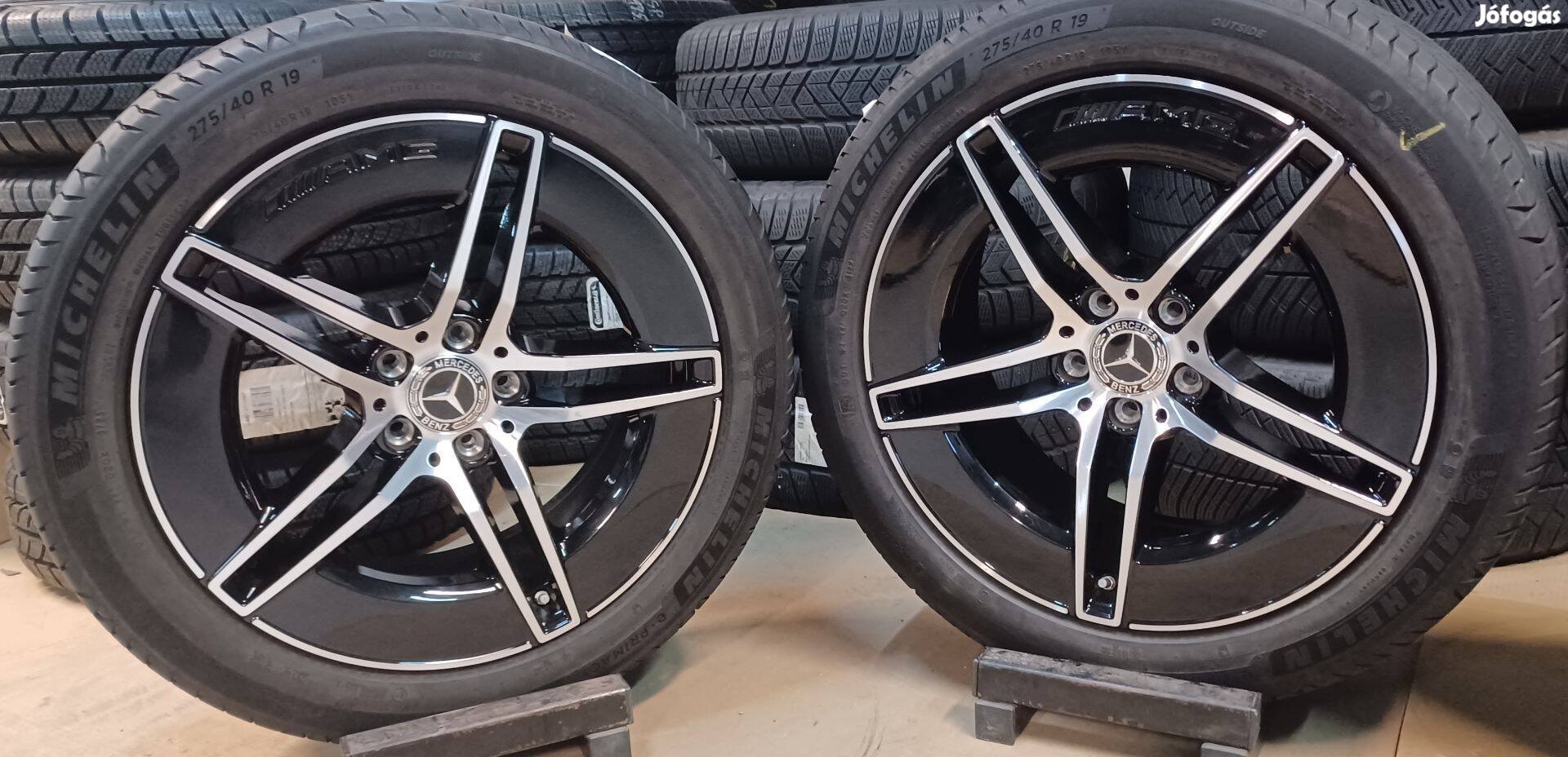 Mercedes W214 AMG 5x112 8,5-9,5x19 245/45 275/40 R19 nyári gumikkal