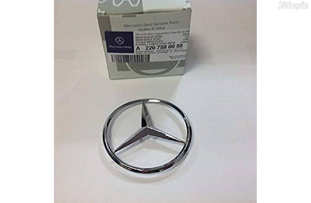 Mercedes W220 - S-class hátsó embléma eladó. Cikkszám:2207580058