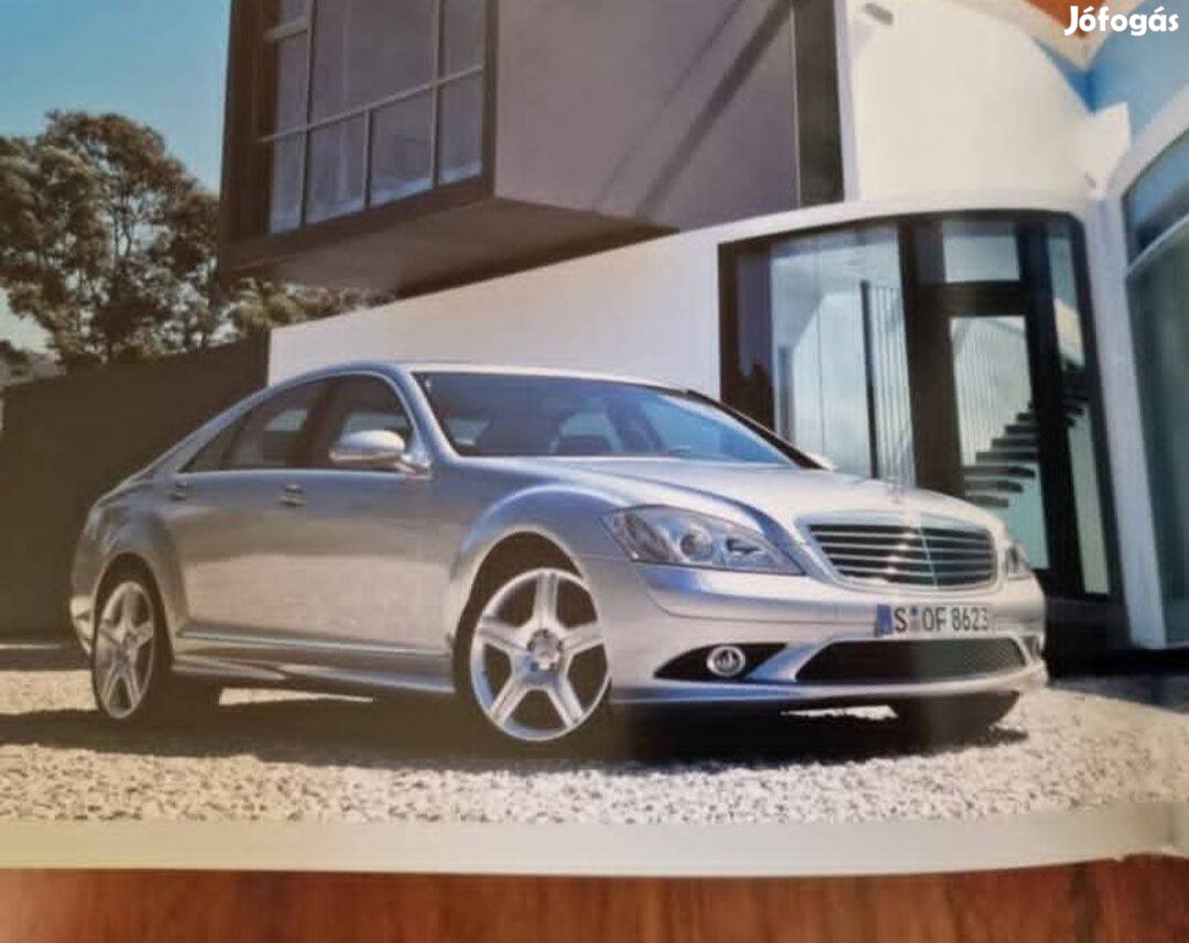 Mercedes W221 S-Osztály Prospektus 2005 105 oldal