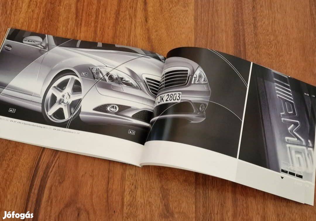 Mercedes W221 S-Osztály Zubehör / Gyári Kiegészítők Prospektus 2005