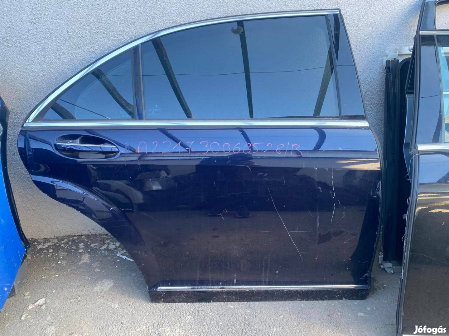 Mercedes W221 S osztály jobb hátsó ajtó LONG!