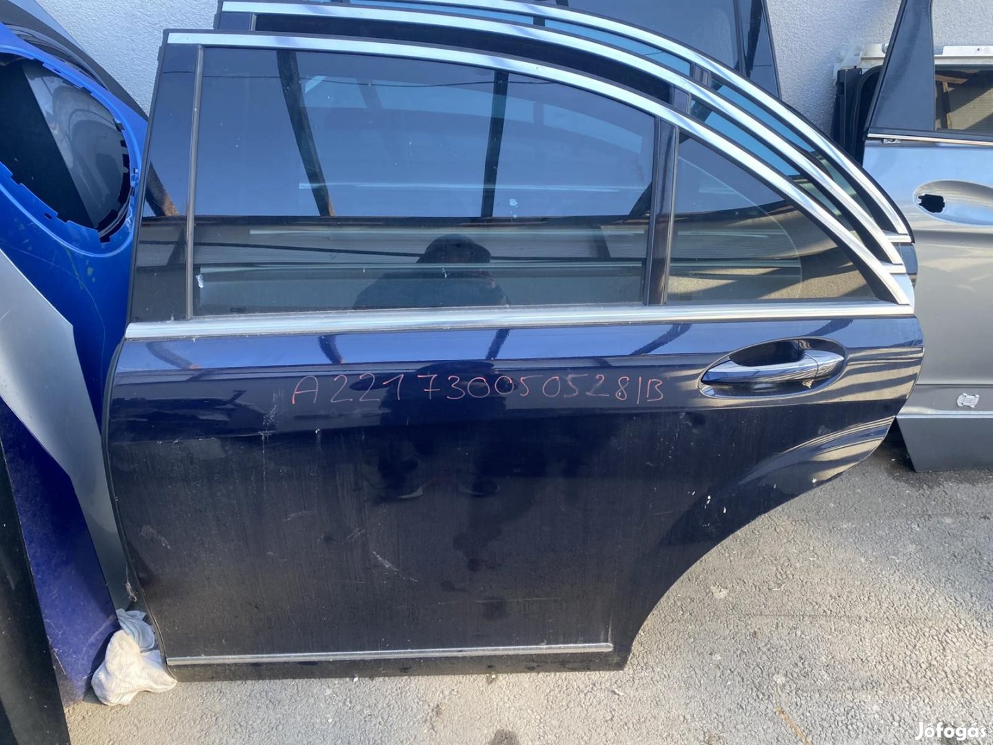 Mercedes W221 bal hátsó ajtó, long A2217300505 eladó