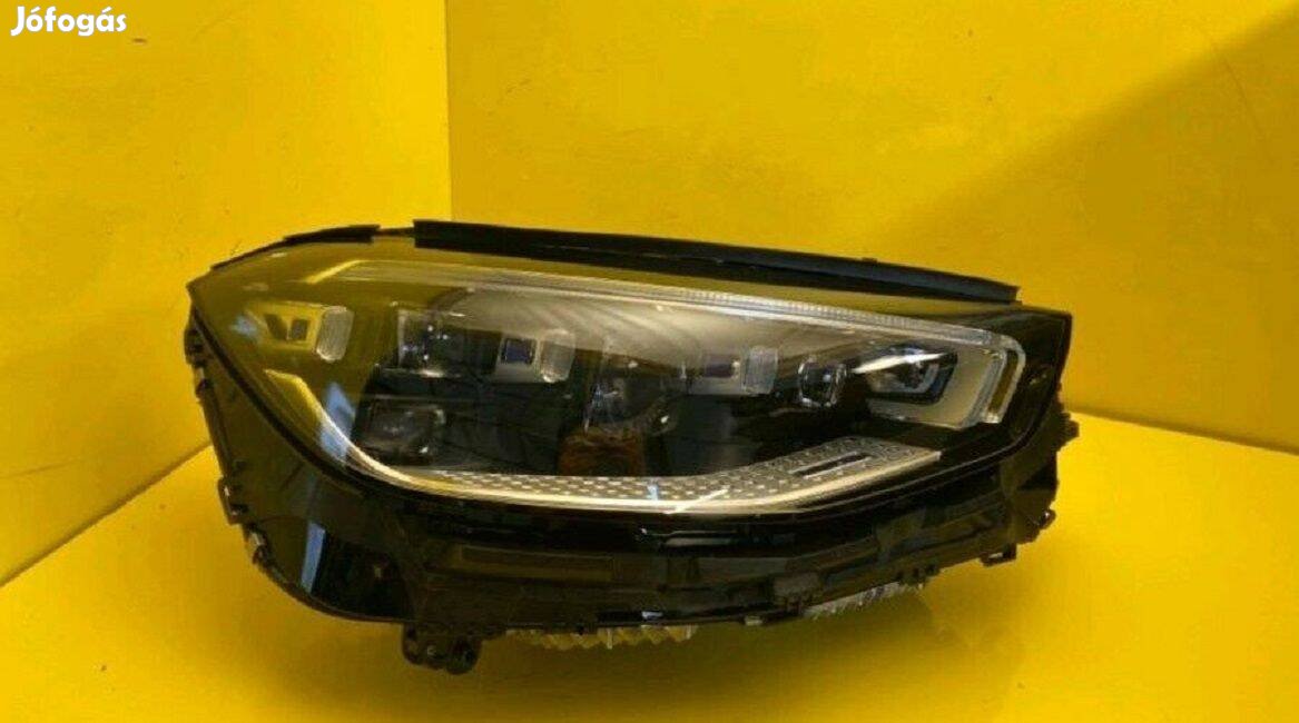 Mercedes W223 - S-class bontott Fényszóró, törött csak alkatrésznek el