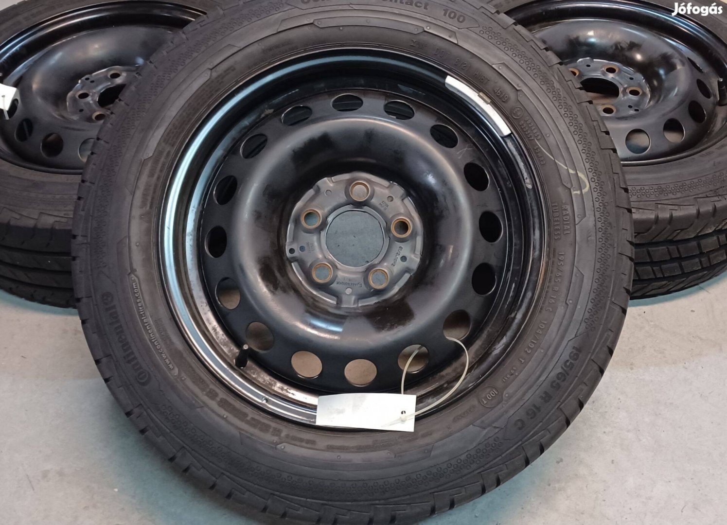 Mercedes W447 Vito 5x112 6,5x16 195/65 R16 C nyári gumikkal