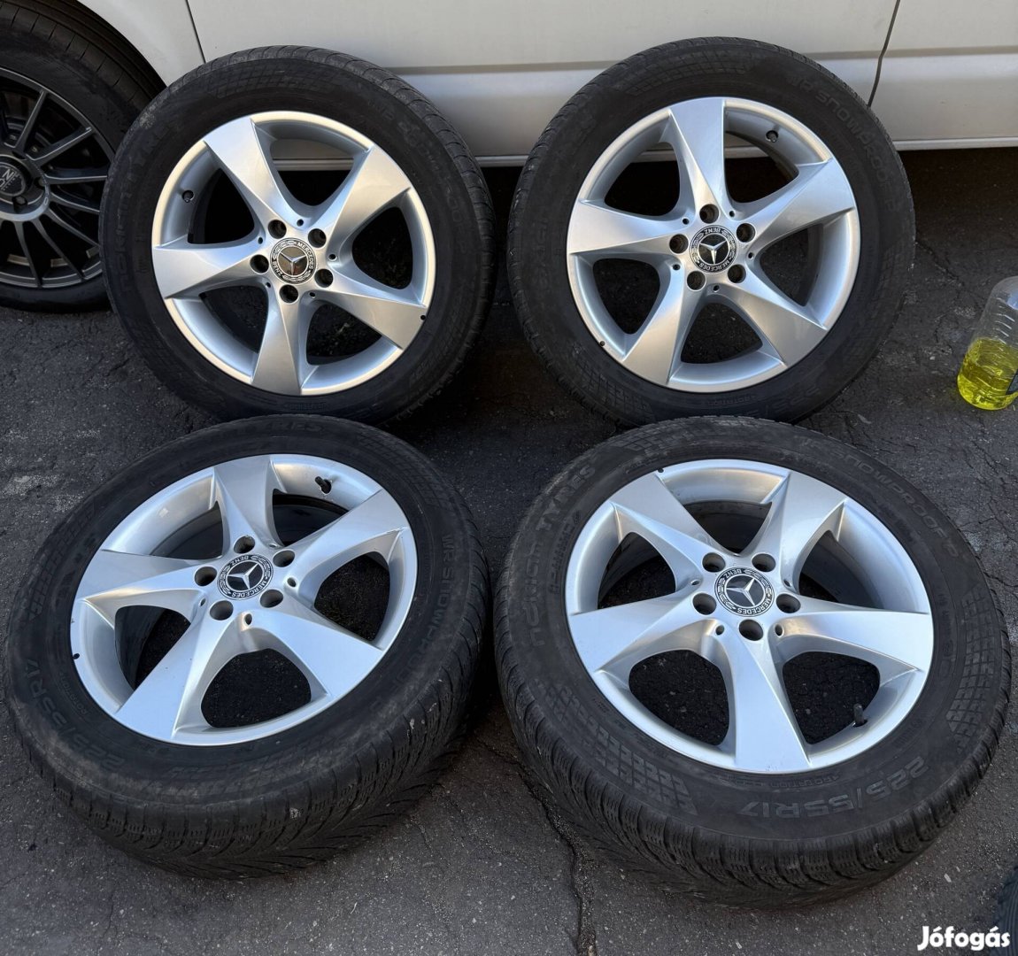 Mercedes W447 gyári 17" alufelni 5x112 felni V Vito Viano