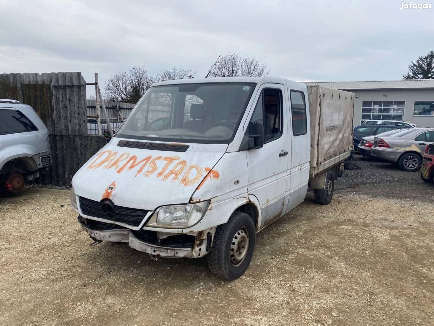 Mercedes W902 - Sprinter 208 cdi platós bontott minden alkatrésze elad