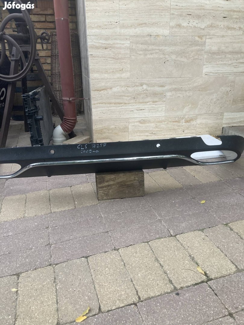 Mercedes  CLS W257 hátsó lökhárító alsó spoiler (2019- )