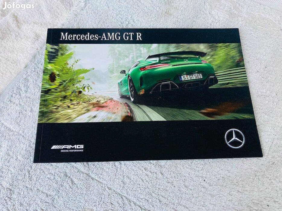Mercedes, Mercedes-Benz AMG GT R prospektus, katalógus, brossúra