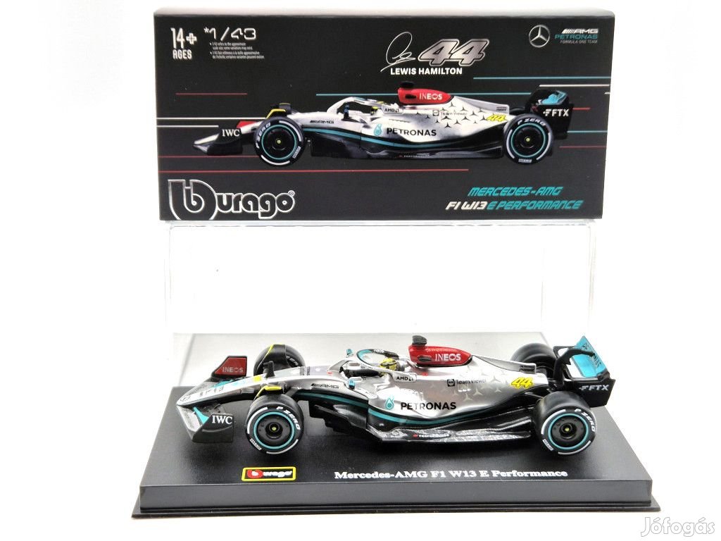 Mercedes - AMG Petronas F1 W13E #44 (2022) - Lewis Hamilton - PILÓTÁV