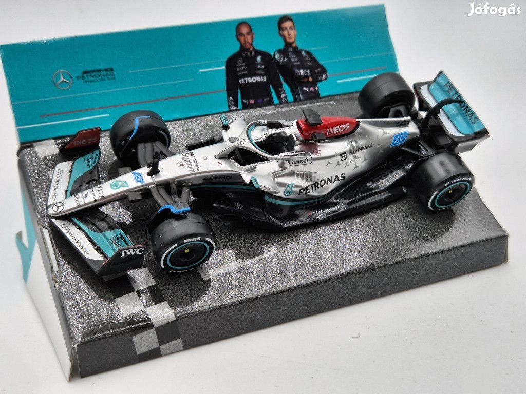 Mercedes - AMG Petronas F1 W13E #63 (2022) - George Russel -  Bburago
