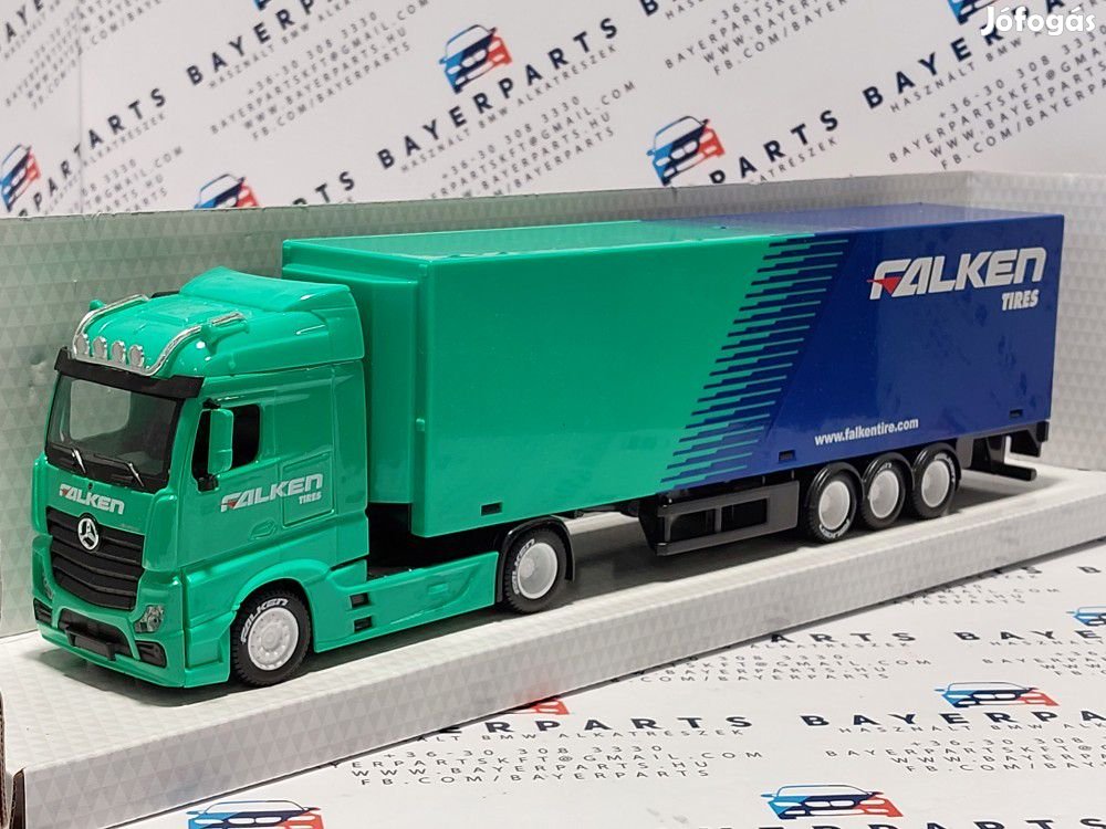 Mercedes - Benz Actros Falken  kamion  - Bburago - 1:43