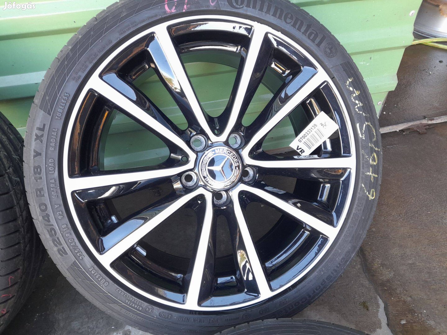 Mercedes a b cla Vito viano gyári alufelni 5x112 18"