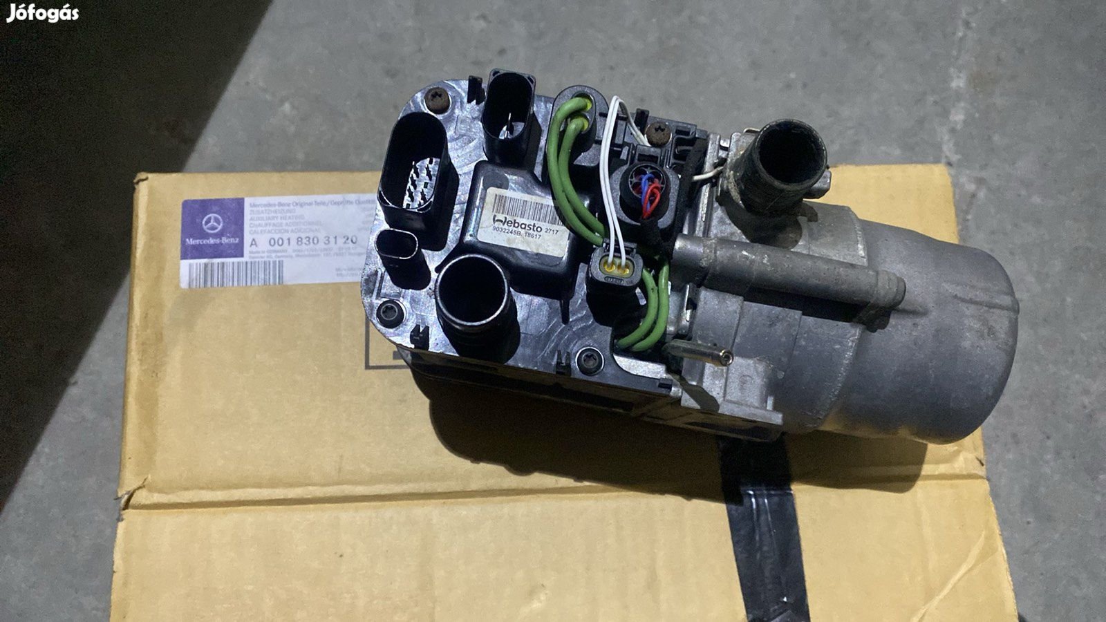 Mercedes állófűtés vizes 24v actros A0018303120 eladó