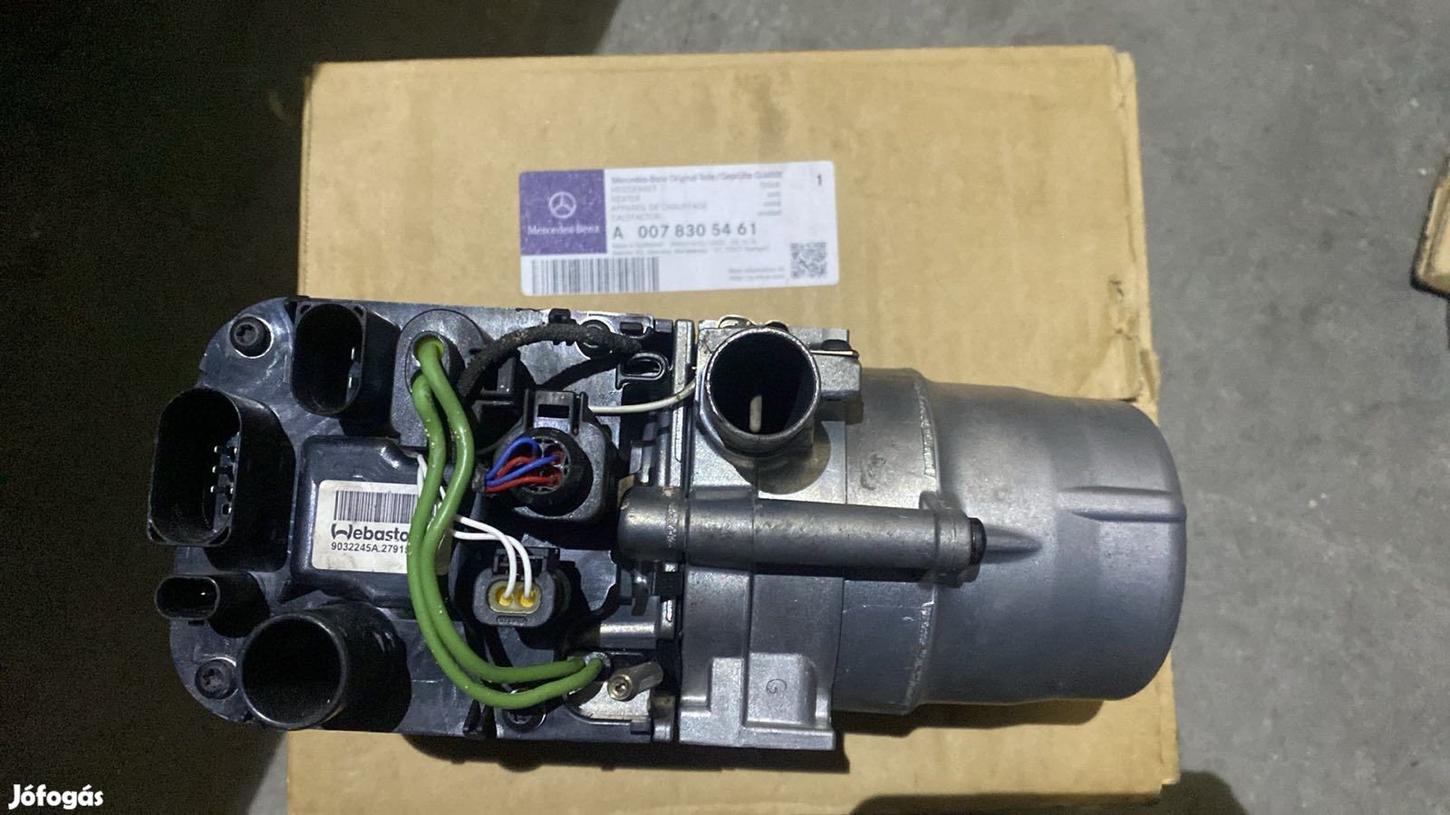 Mercedes állófűtés vizes actros 24v A0078305461 eladó