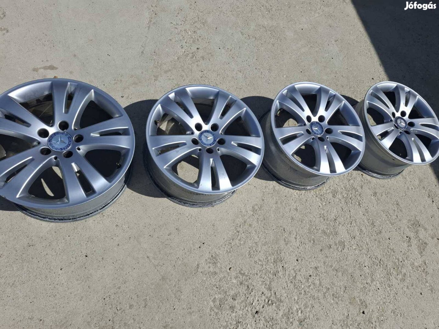 Mercedes alufelni 17" 5×112