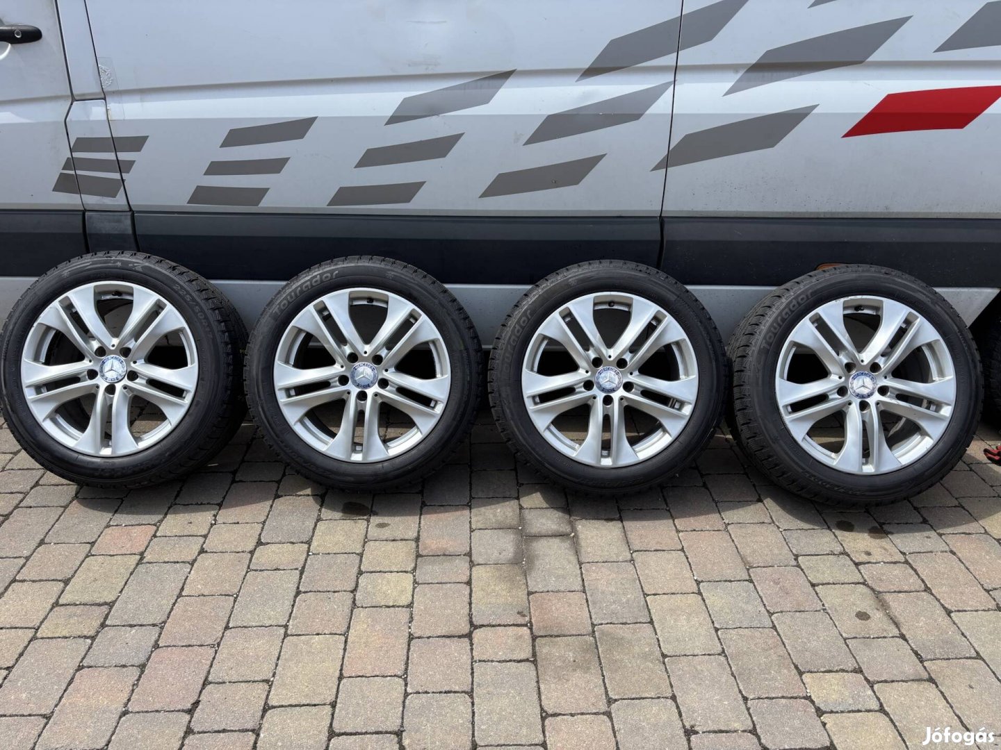 Mercedes alufelni 17col  5x112  8J  ET48