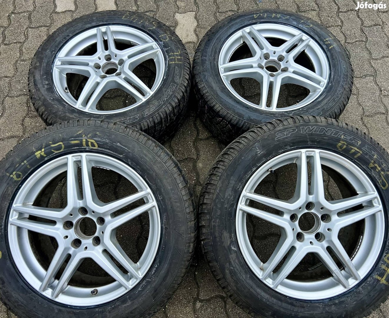 Mercedes alufelni 18" 5x112 Téli gumi gle ML alufelni 18"