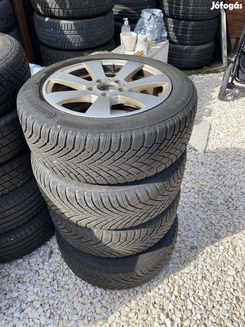 Mercedes alufelni 205/55r16téli gumival 205/55 r16