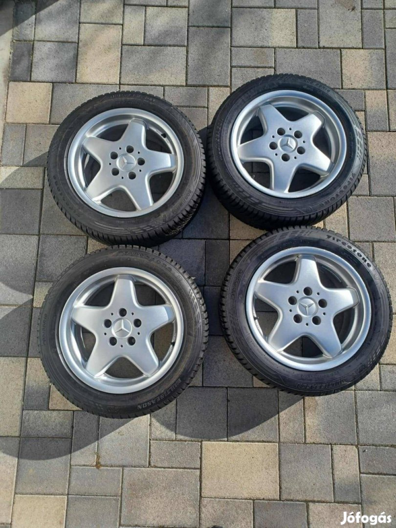 Mercedes alufelni 4 évszakos gumival