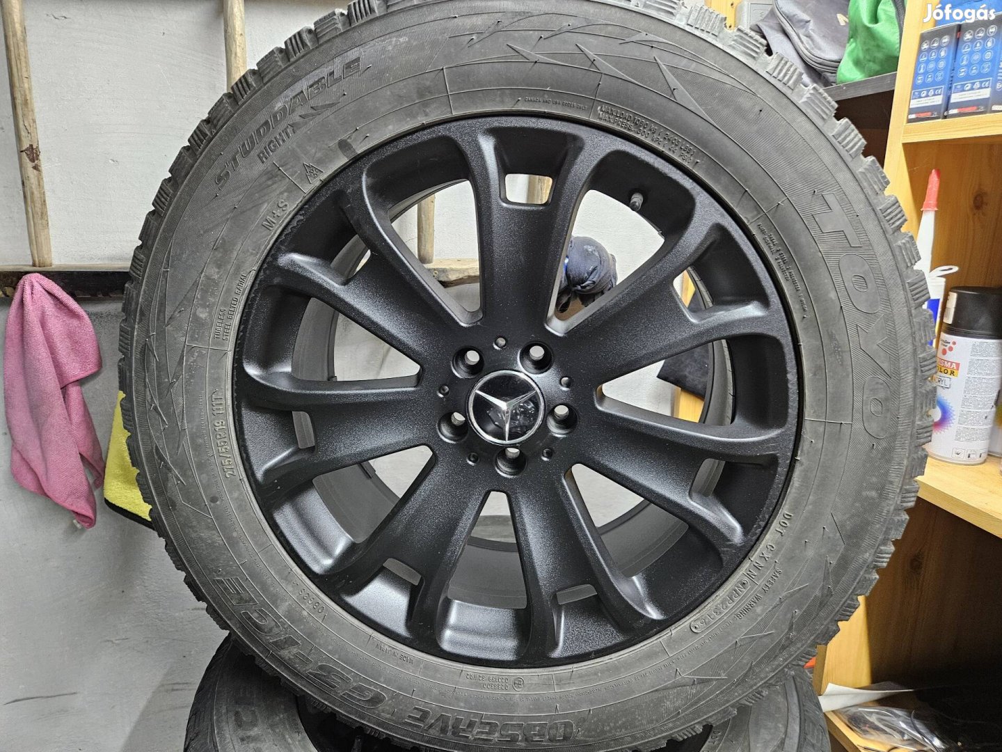 Mercedes alufelni 5x112 19 felni téligumi 275/55r19 275/55 r19