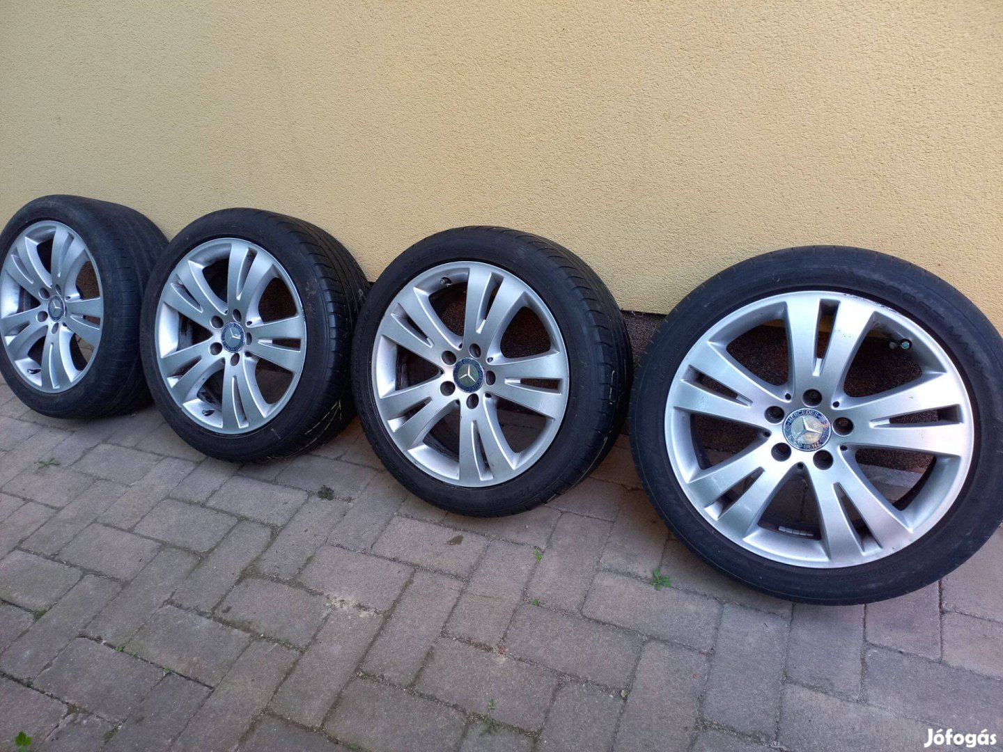 Mercedes alufelni garnítura17"