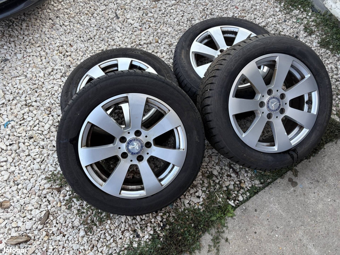 Mercedes alufelni szett, 5x112 16" W204